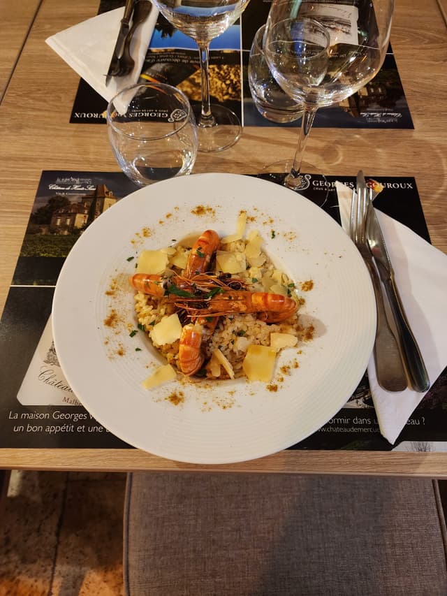 Assiette crevette
